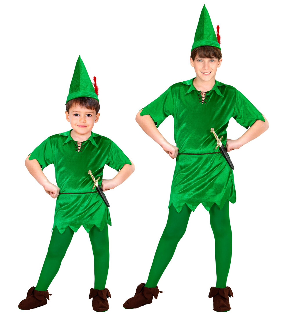 Dětský kostým Peter Pan - Pro věk 4-5 let