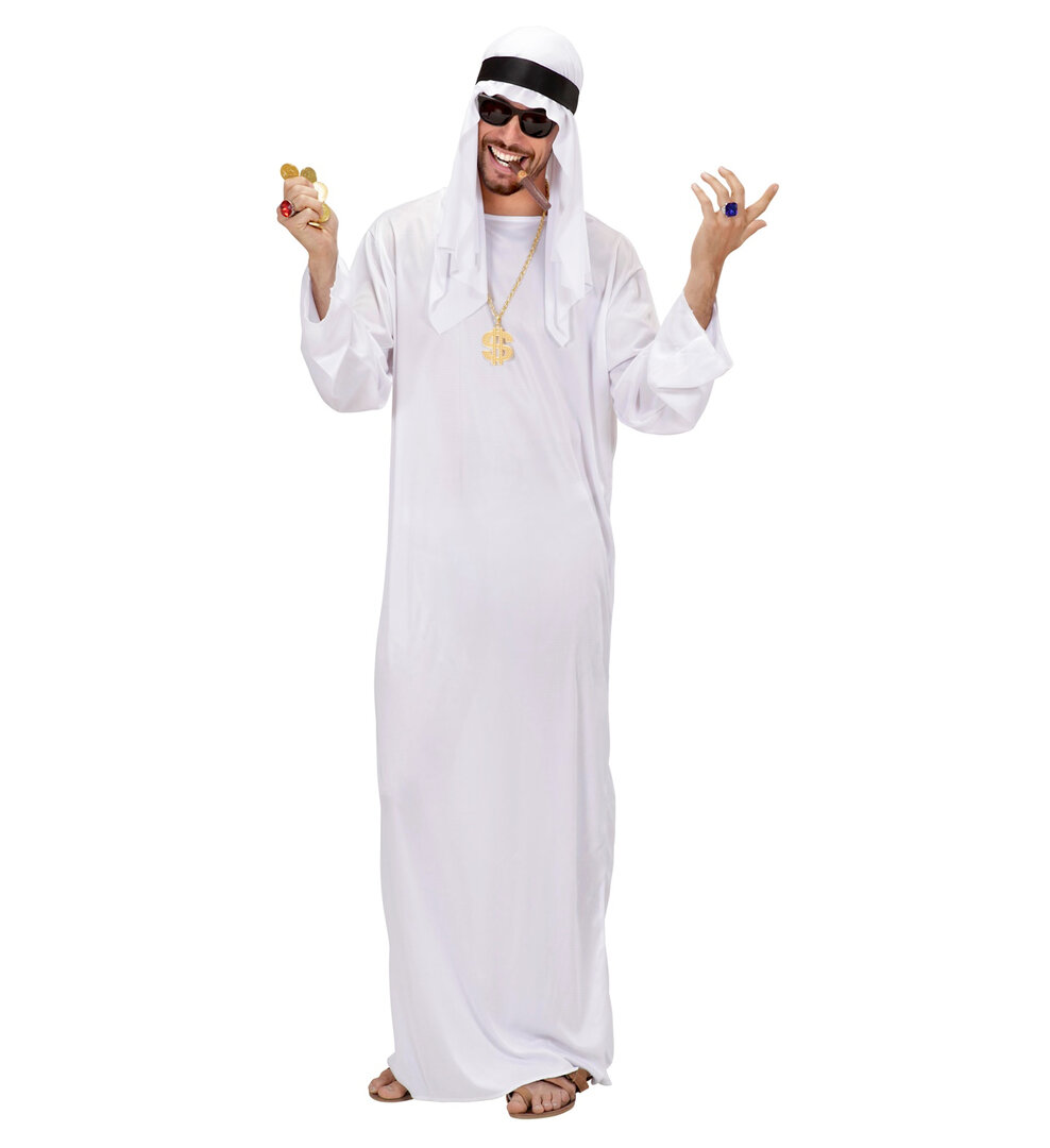 Pánský karnevalový kostým arabský šejk - M