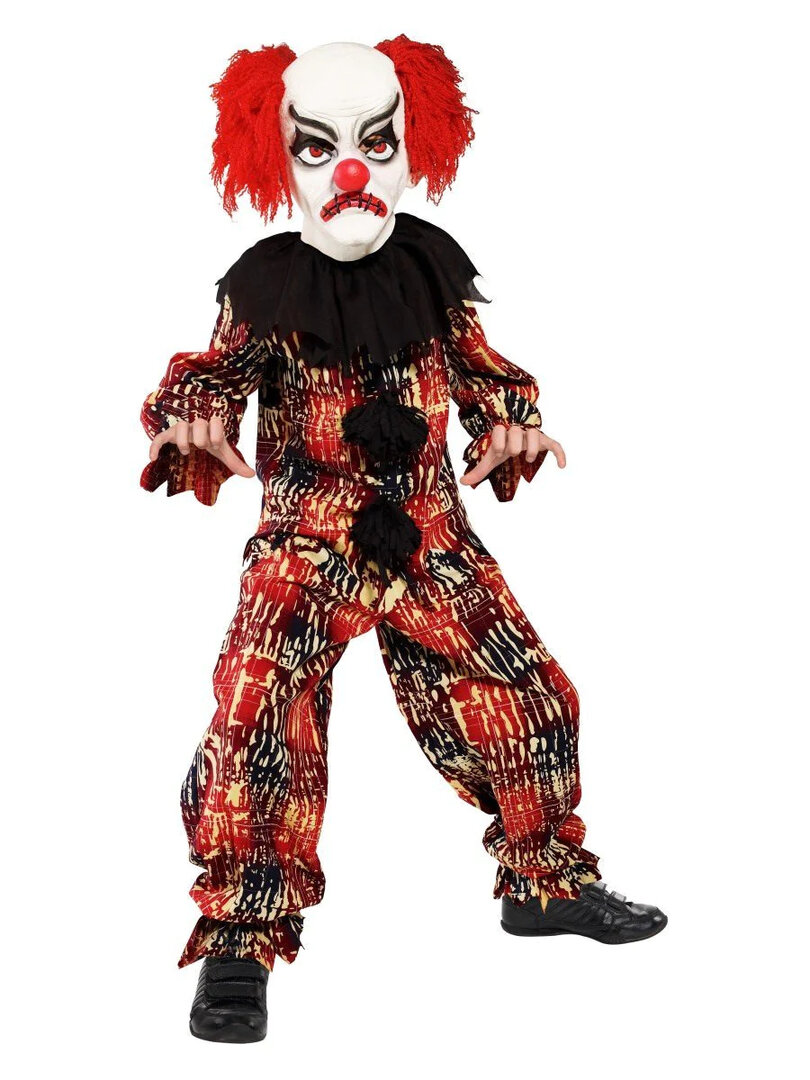 Dětský kostým klaun zamračený - Pro věk (roků) 7-9