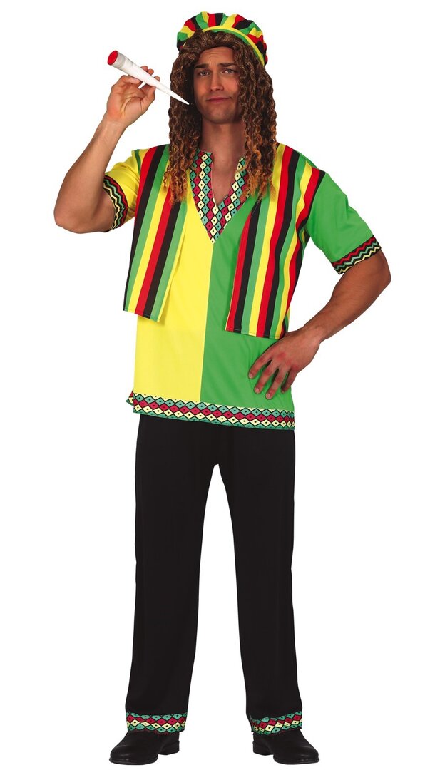 Pánský kostým Jamajčan - M