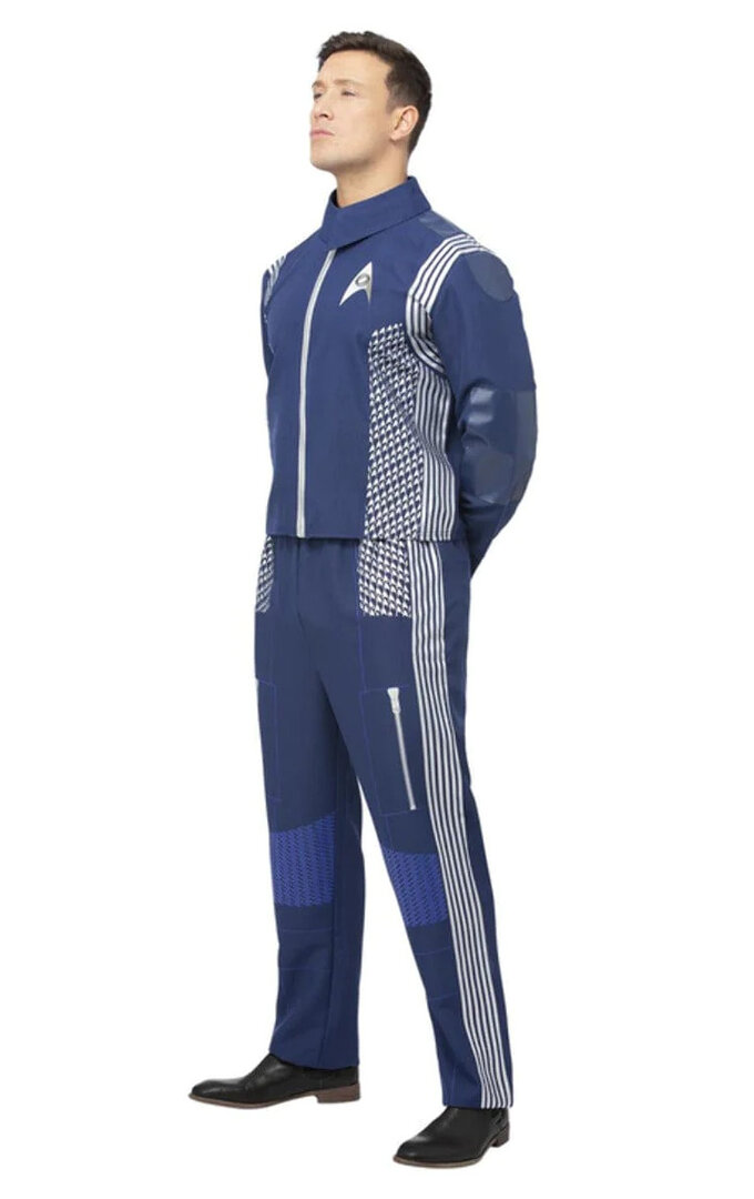 Pánská uniforma Star Trek, modrá - L