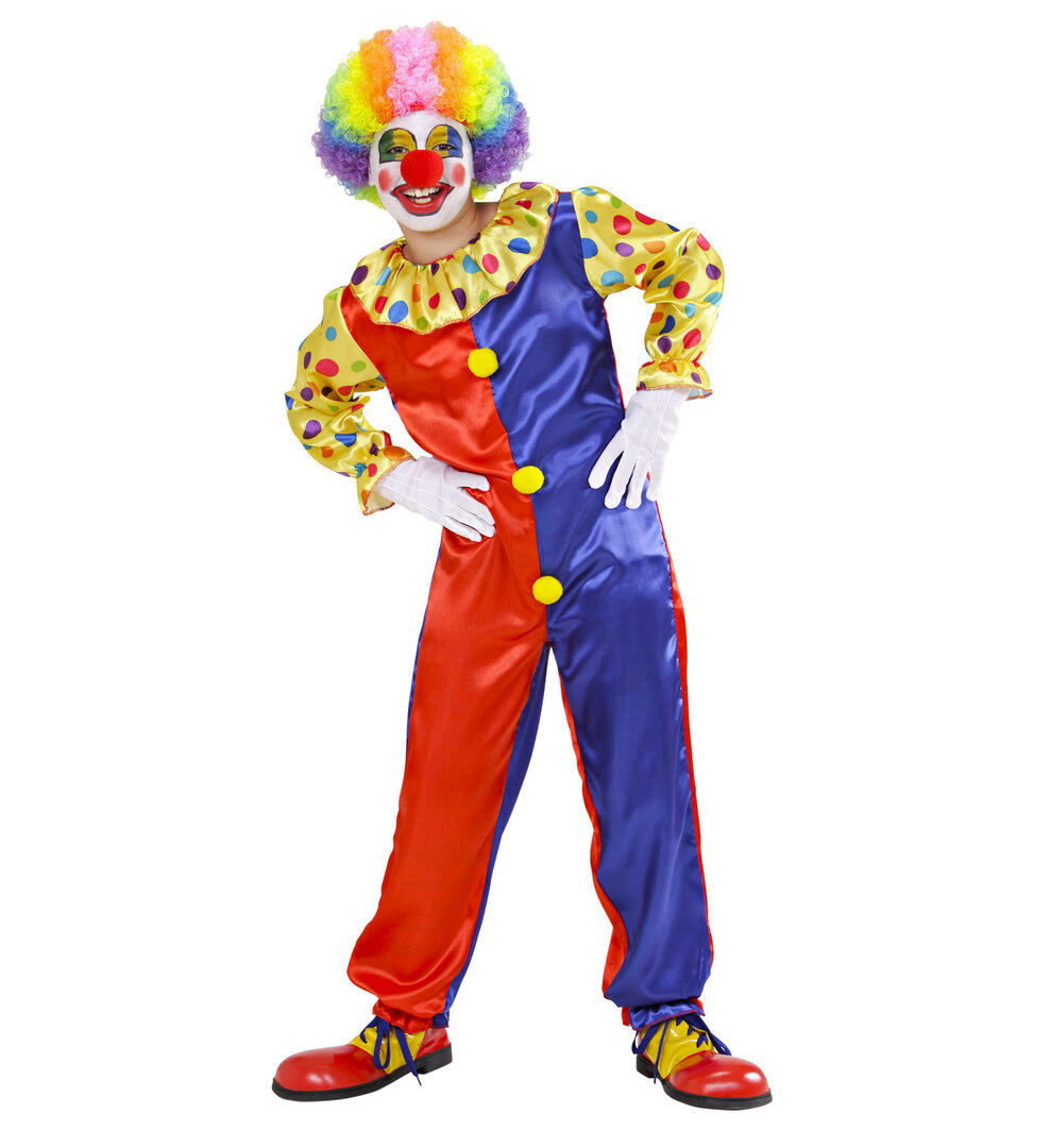 Dětský kostým klauna - Pro věk 8-10 let