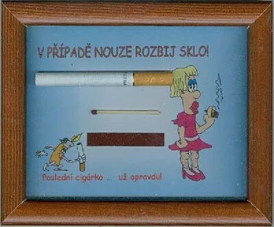 Cigareta - Rozbij sklo