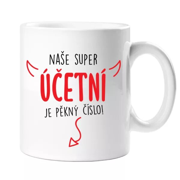 Naše super účetní - hrnek