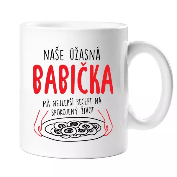 Naše úžasná babička - hrnek
