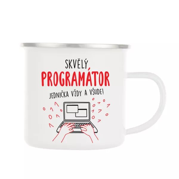 Skvělý programátor - plecháček