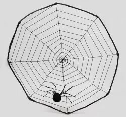 Pavouk na pavučině 40cm