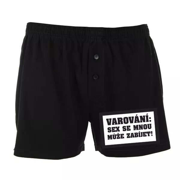 Trenýrky - Varování sex