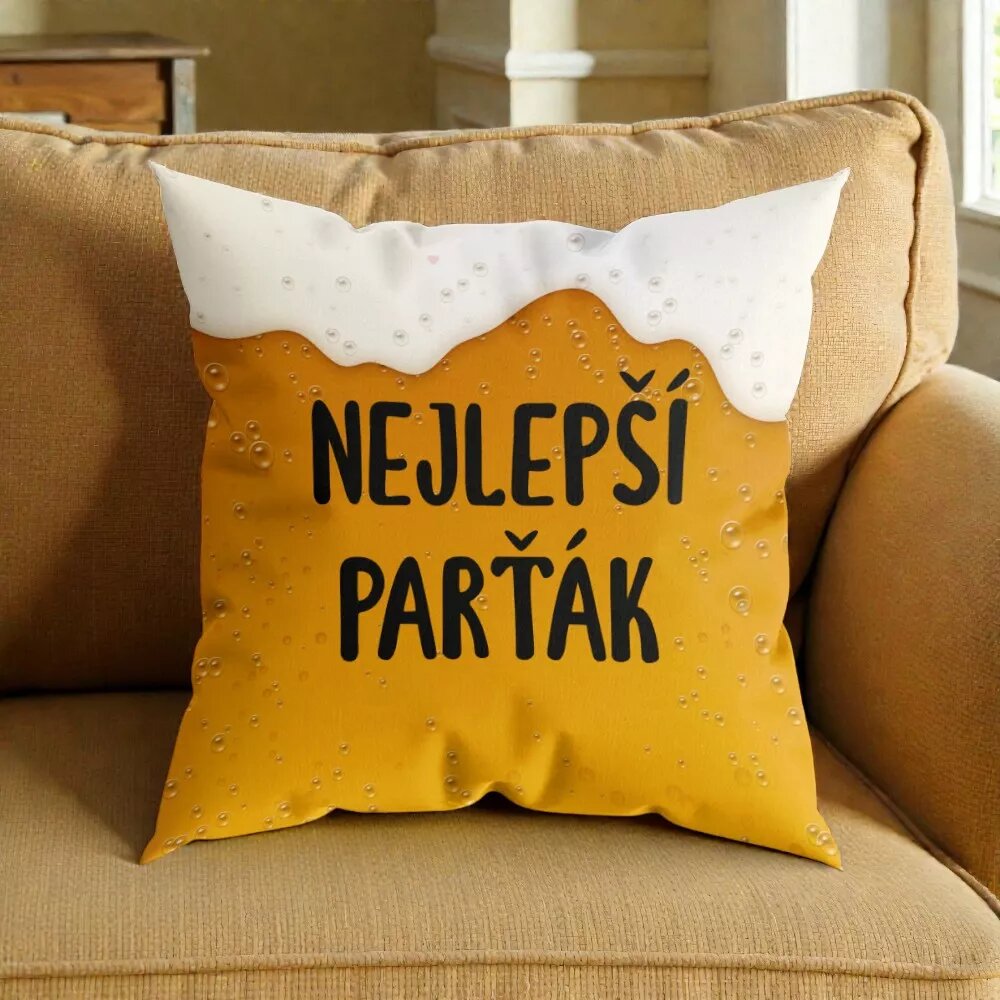Humorný polštářek - Nejlepší parťák