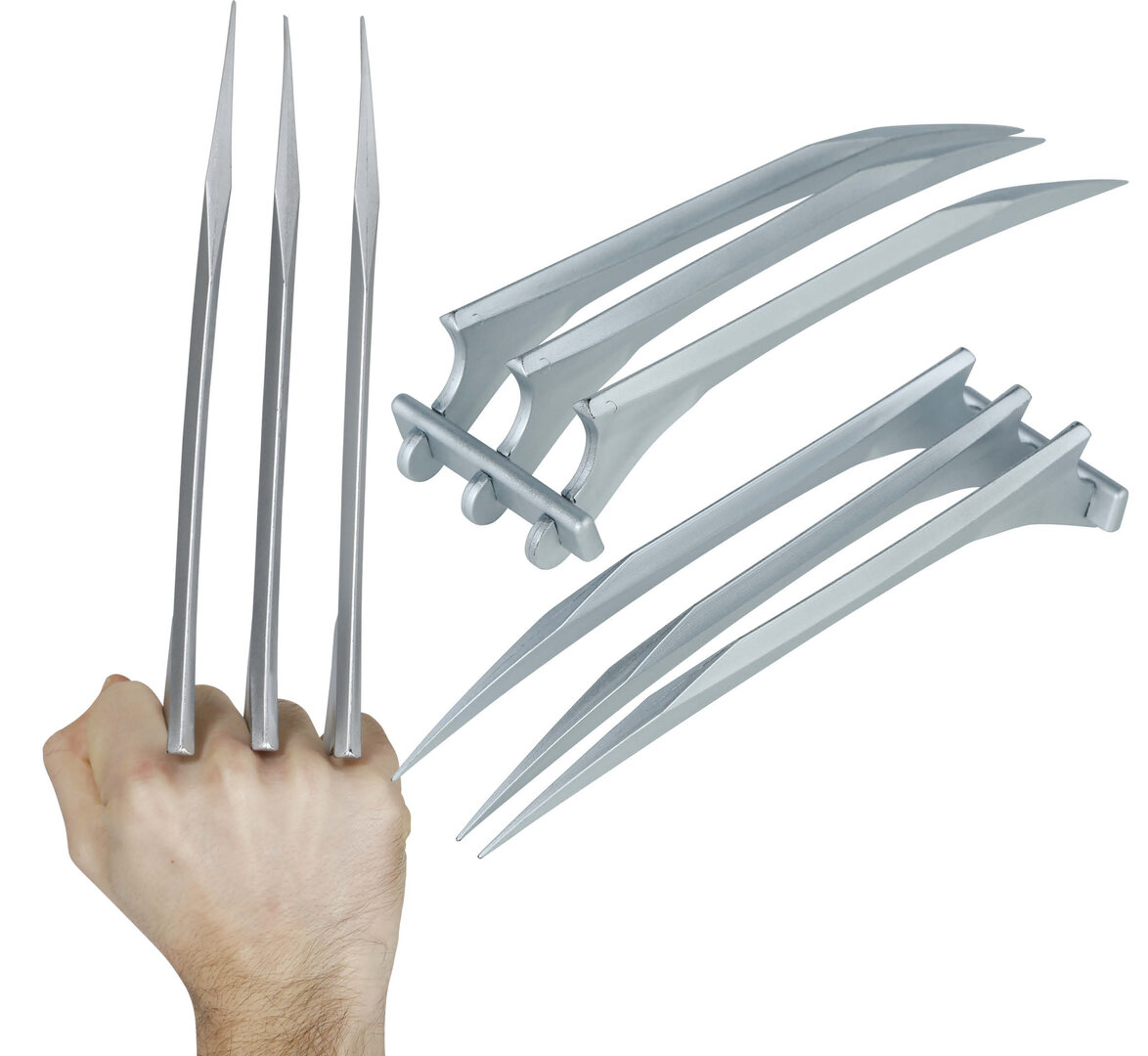 Drápy na ruku - Wolverine, 1ks, 25 cm
