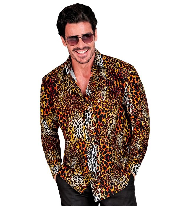 Pánská leopardí košile na párty