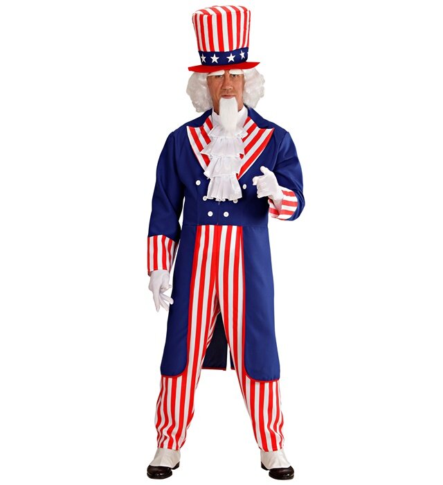 Pánský kostým Strýčka Sama (Uncle Sam) USA