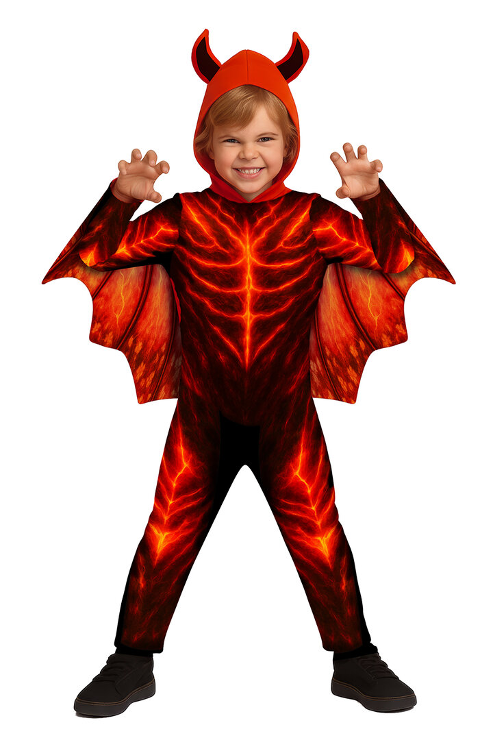 Dětský kostým ohnivý ďábel