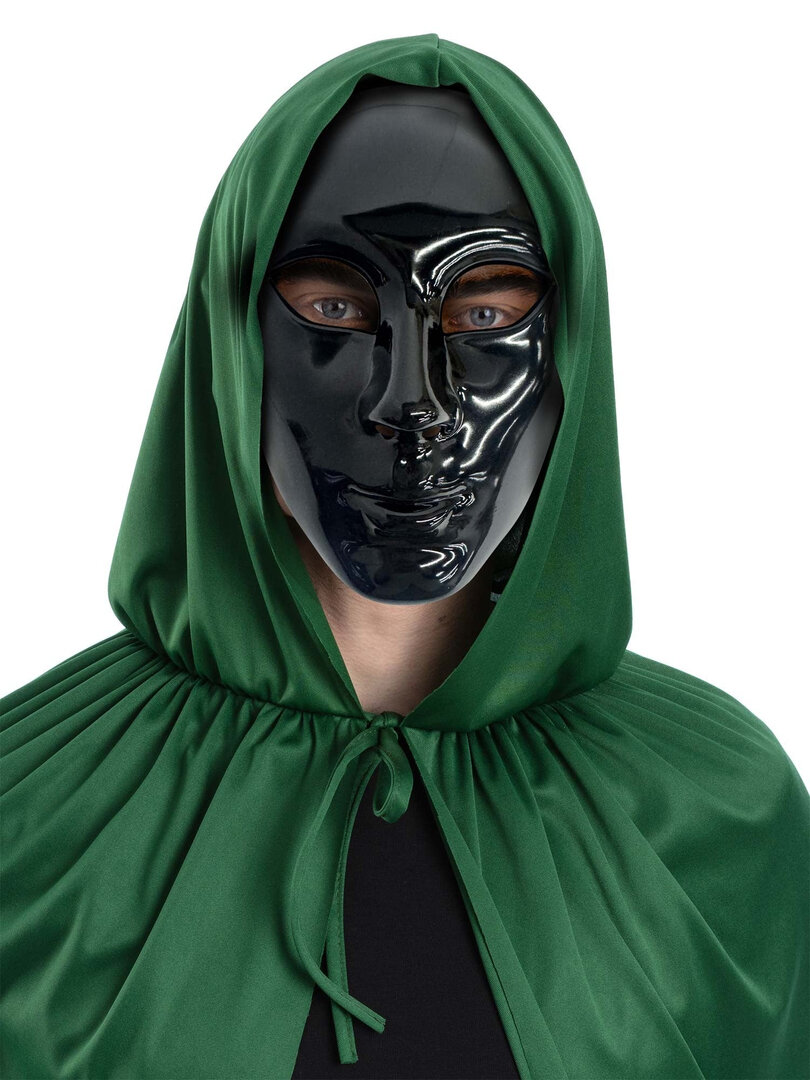 Černá maska na obličej