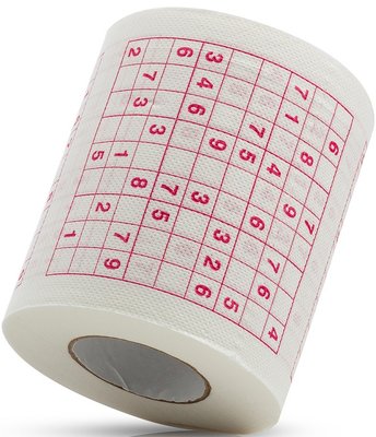 Toaletní papír Sudoku
