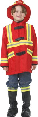 Dětský kostým hasič (červený)