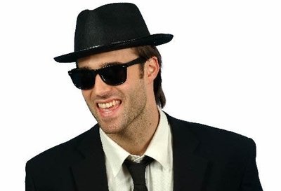 Klobouk Blues černá plsť