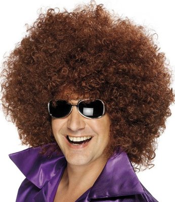 Pánská paruka mega afro