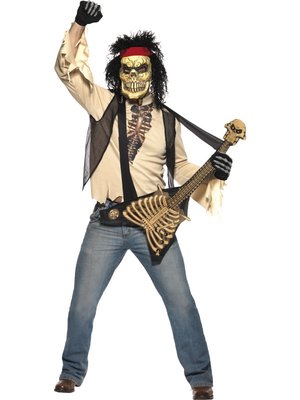 Pánský kostým na Halloween zombie rocker