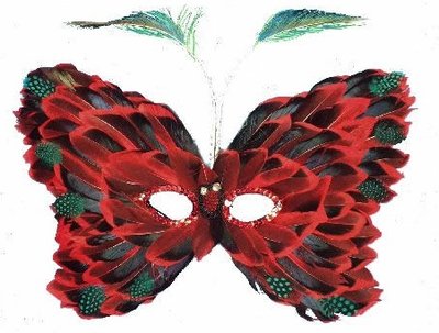 Škraboška Butterfly