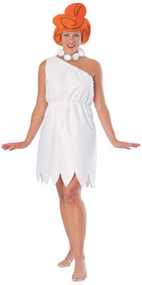 Dámský kostým Wilma Flinstone (bílý)