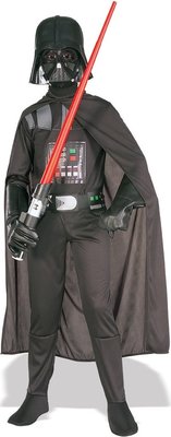 Dětský kostým Darth Vader s pláštěm