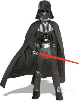 Dětský kostým Darth Vader Star Wars (Hvězdné války) s doplňky