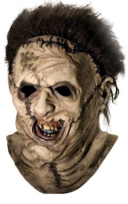 Halloweenská maska Leatherface deluxe I
