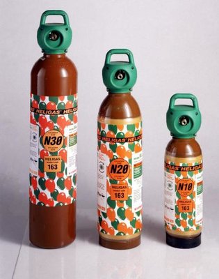 Helium Láhev N10