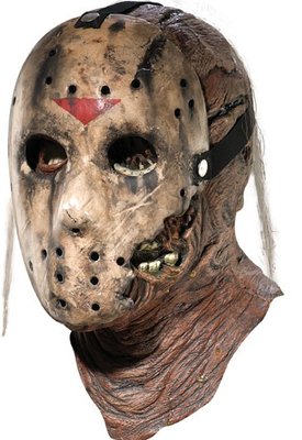 Maska Jason deluxe (hnědá)