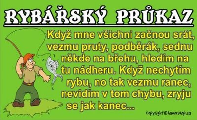 Rybářský průkaz