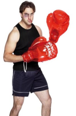 Nafukovací boxerské rukavice