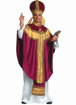 Pánský kostým Papež super deluxe