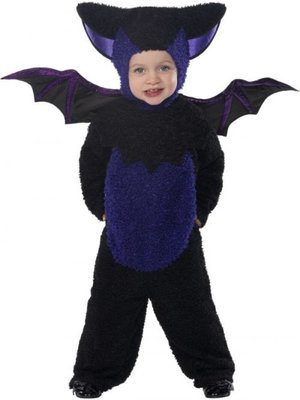 Dětský kostým Netopýr(modro-černý)