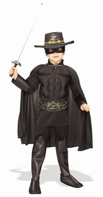 Chlapecký kostým Zorro deluxe