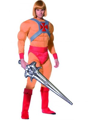 Pánský kostým HeMan and the Masters princ Adam