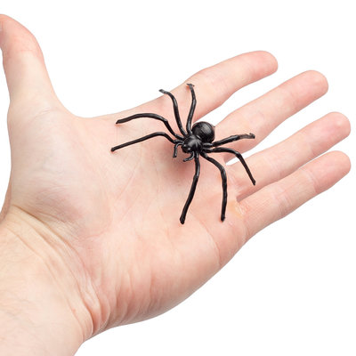 Pavouk plastový velký 7,7cm (II. Jakost)