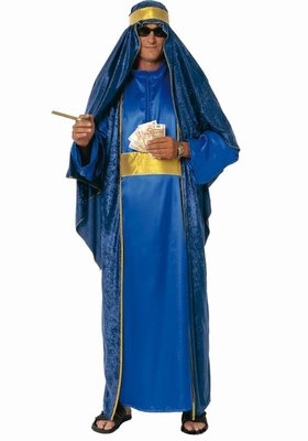 Pánský kostým arab (modrý)