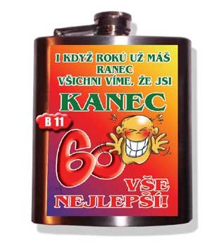 Placatka 60 i když roků už máš ranec
