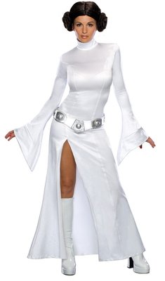 Dámský kostým Princezna Leia - Velikost S 36-38 (II. Jakost)