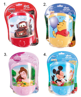 Dětská noční lampička s motivy Disney