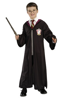 Sada Harry Potter (plášť, spona, kouzelnická hůlká, brýle)