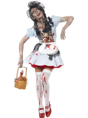 Dámský halloween kostým Zombie Dorothy