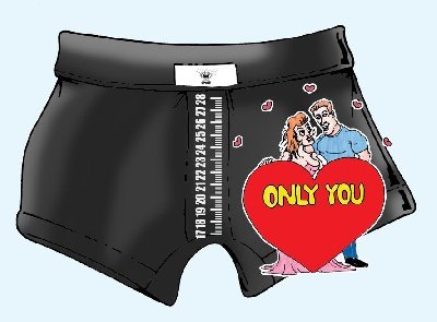 Trenýrky s metrem - Only you