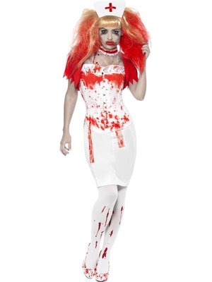 Dámský kostým k Halloweenu Zombie sestřička