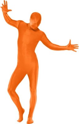 Pánský celotělový overal oranžový