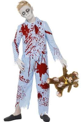 Chlapecký halloween kostým Zombie v pyžamu