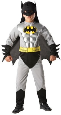 Chlapecký kostým Batman šedý