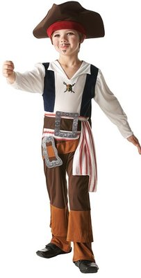 Dětský kostým kapitán Jack Sparrow (piráti s Karibiku)