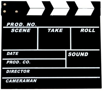 Filmová klapka velká